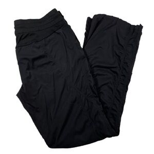 North Face Black Pants Large 33x31.5 Drawstring Waist Adjustable Leg Opening